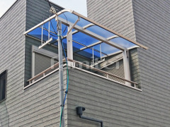 ベランダ屋根 YKKソラリア2階