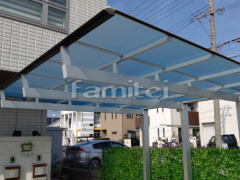 木製調カーポート 三協ニューマイリッシュ1台