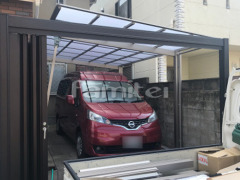 カーポート LIXILネスカF1台 雨除け屋根 スピーネ1階