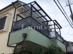 ベランダ屋根 YKKソラリアテラス屋根 2階