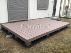 人工木材ウッドデッキ LIXIL樹ら楽ステージ