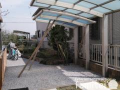 自転車バイク屋根 YKKレイナポート