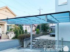 本体色 トラッドパインサンシルバー 屋根材 熱線遮断ポリカーボネート かすみ