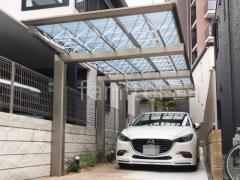 本体色 アーバングレー 屋根材 熱線遮断ポリカーボネート かすみ