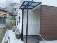 1階テラス屋根 YKKフル木製調 サザンテラス ソラリアF 雪50