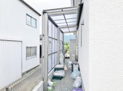 1階テラス屋根 (雨除け) LIXIL 独立式フーゴFテラス フラット屋根 独立式 スタンダード