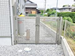 両開き 門扉 LIXIL AB YR2型 細横桟
