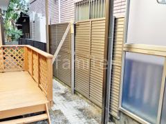 目隠しフェンス塀 カーポート