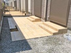 タイルデッキ 壁1面 LIXIL パセオ ベーシック テラコッタ風