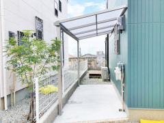 雨除け屋根 YKKソラリア1階