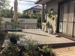 人工木デッキ LIXIL 人工木 樹ら楽ステージ