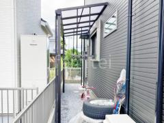 1階テラス屋根 (雨除け) YKKAP ソラリアF フラット屋根 スタンダード 壁付