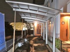 カーポート2台(縦) 連棟 YKKAP アリュース アール屋根