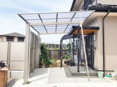 カーポート1台 (単棟) LIXIL ネスカF フラット屋根