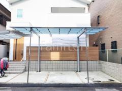 カーポート 三協ニューマイリッシュ逆勾配1台