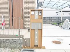 機能門柱 照明なし YKKAP ルシアスポストユニットKD01型