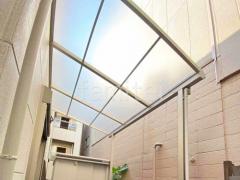 雨除け屋根 YKKソラリア1階