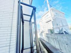 雨除け屋根 YKKソラリア1階・2階