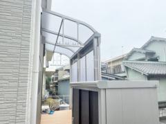 雨除け屋根 ヨド物置