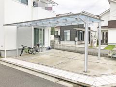 カーポート 洗濯干し屋根