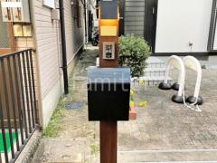 機能門柱 勝手口門扉