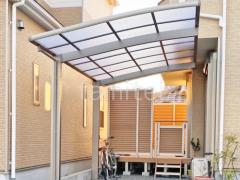 カーポート1台 (単棟) LIXIL ネスカR アール屋根