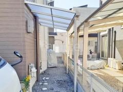 雨除け屋根 イナバ物置