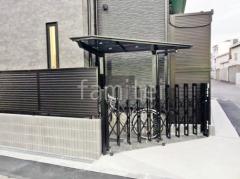 サイクルポート 自転車バイク屋根 LIXIL ネスカF フラット屋根