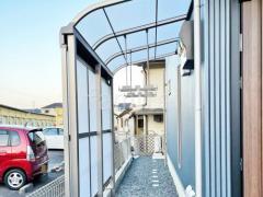 雨除け屋根 LIXILスピーネ1階