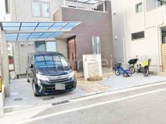 新築シンプル オープン外構