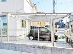 カーポート 目隠しフェンス塀