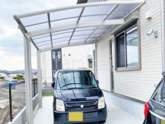 新築シンプル オープン外構