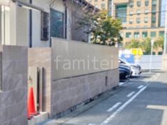 リフォームシンプル クローズ外構
