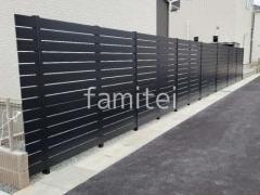 カーポート2台 フェンス 2階ベランダ屋根 物置