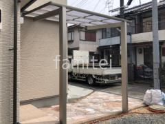 1階テラス屋根 独立式 レセパ 2階ベランダ屋根 YKKAP
