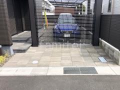 平板敷き (床平板貼り) ユニソン ブラーボ 400角 スクエア 石・ストーン調