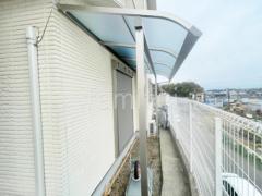 雨除け屋根 YKKソラリア1階 土間コンクリート