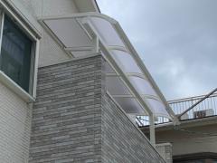2階ベランダ屋根 YKKAP ソラリアR