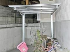 サイクルポート 自転車バイク屋根 LIXIL ネスカF フラット屋根