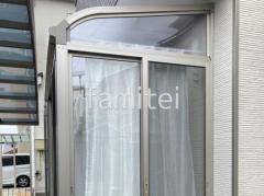 引き戸 樹脂デッキ サンルーム(テラス囲い) YKKAP ソラリアR アール屋根