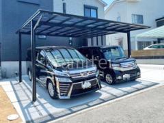 カーポート2台(ワイド) ツイン LIXIL ネスカF フラット屋根
