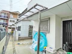 雨除け屋根 LIXILスピーネ1階