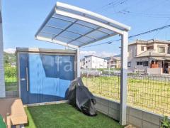 サイクルポート 自転車バイク屋根 LIXIL ネスカR アール屋根