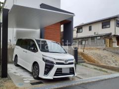 カーポート1台 (単棟) LIXIL カーポートSC フラット屋根 吊り下げ屋根