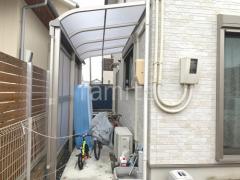 雨除け屋根 YKKソラリア1階 土間コンクリート