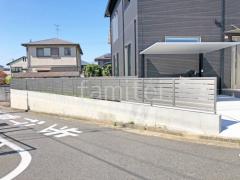 新築シンプル オープン外構