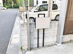 郵便受けポスト テラス屋根
