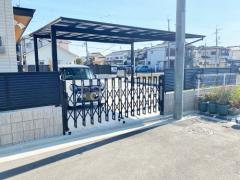 カーポート2台(ワイド) ツイン LIXIL ネスカF フラット屋根