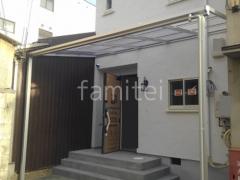 1階テラス屋根 YKKAP ソラリアF