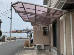 カーポート1台 LIXIL ネスカR 変形地対応(前枠台形)